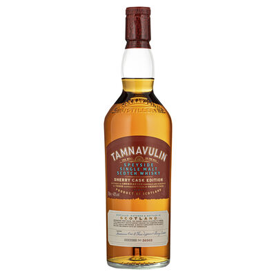 Tamnavulin Sherry Cask Single Malt Scotch Whisky 700mL Each | Liquorland