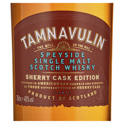 Tamnavulin Sherry Cask Single Malt Scotch Whisky 700mL Each | Liquorland