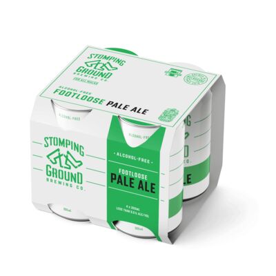 Stomping Ground Footloose Pale Ale Can 355mL Pack 4 | Liquorland
