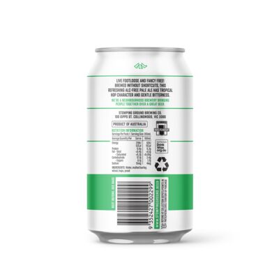 Stomping Ground Footloose Pale Ale Can 355mL Pack 4 | Liquorland