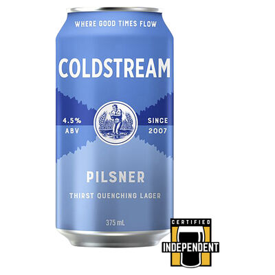 Coldstream Pilsner Can 375mL Each | Liquorland