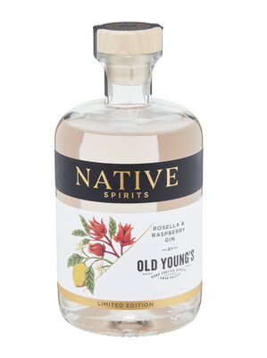 Native Spirits Rosella And Raspberry Gin By Old Youngs 500mL Each | Liquorland