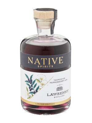 Native Spirits Tasmanian Pepperberry Gin By Lawrenny 500mL Each | Liquorland