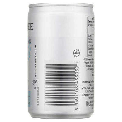 Fever Tree Mediterranean Light Tonic 8pk Can 150mL Each | Liquorland