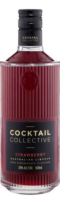 Cocktail Collective Strawberry Liqueur 500mL Each | Liquorland