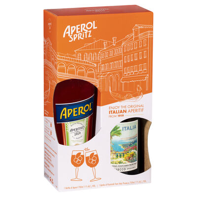 Aperol Postcard Prosecco Spritz Pack 1 45l Each | Liquorland