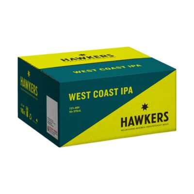Hawkers West Coast Ipa Can 375mL Carton 16 | Liquorland