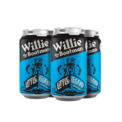 Willie The Boatman Little Legend Pale Ale Can 375mL Pack 4 | Liquorland