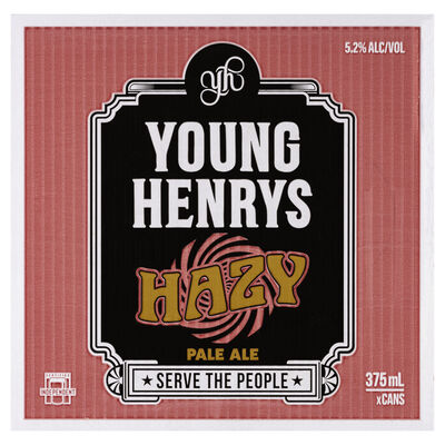 Young Henrys Hazy Pale Can 375mL Carton 16 | undefined