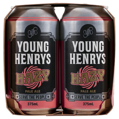 Young Henrys Hazy Pale Can 375mL Pack 4 | Liquorland