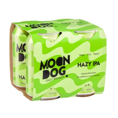 Moon Dog Hazy Ipa Can 330mL Pack 4 | Liquorland