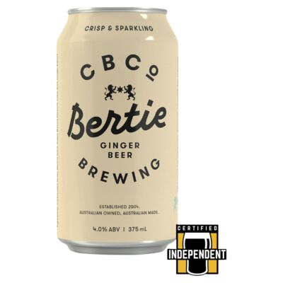 Cbco Bertie Ginger Beer Can 375mL Each | Liquorland