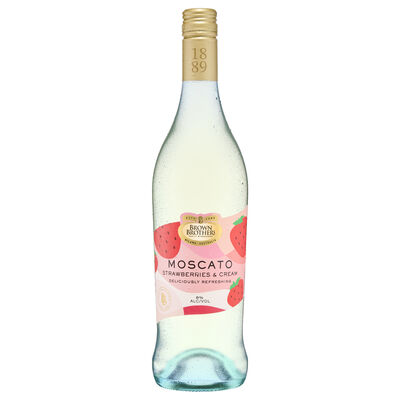 Brown Brothers Moscato Strawberries Cream 750mL Each | Liquorland