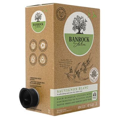 Banrock Station Sauvignon Blanc Cask 2l Each | Liquorland