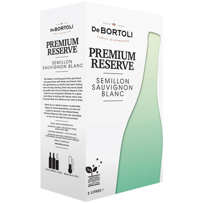 De Bortoli Premium Reserve Sem Sauv Blanc Cask 2lt Each | Liquorland