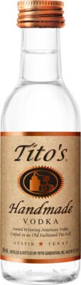 Titos Handmade Vodka 50mL Each | Liquorland