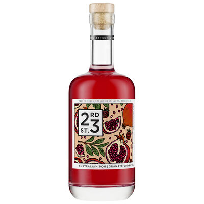 23rd Street Pomegranate Vodka 700mL Each | Liquorland