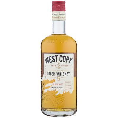 West Cork Bourbon Cask Irish Whiskey 700mL Each | Liquorland