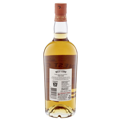 West Cork Rum Cask Single Malt Irish Whiskey 700mL Each | Liquorland