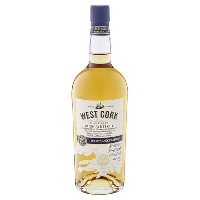 West Cork Sherry Cask Single Malt Irish Whiskey 700mL Each | Liquorland