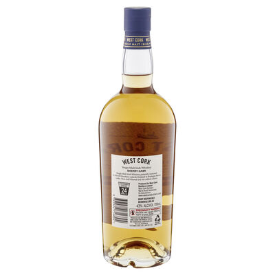West Cork Sherry Cask Single Malt Irish Whiskey 700mL Each | Liquorland