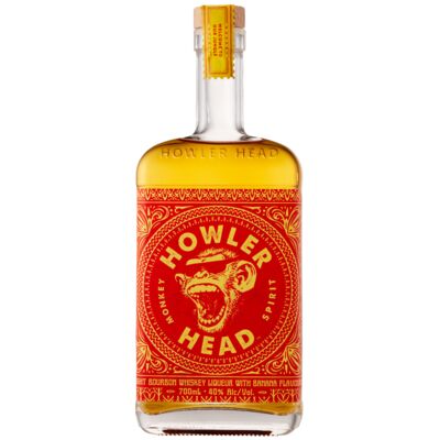Howler Head Straight Banana Bourbon Whiskey 700mL Each | undefined