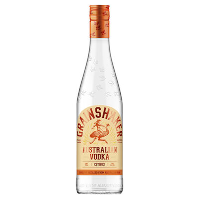 Grainshaker Citrus Vodka 700mL Each | Liquorland