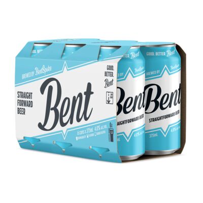 Bentspoke Bent Straightforward Ale Can 375mL Pack 6 | Liquorland