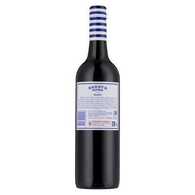 Jim Barry Barry Sons Malbec 750mL Each | Liquorland