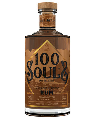 100 Souls Original Spiced Dark Rum 700mL Each | Liquorland