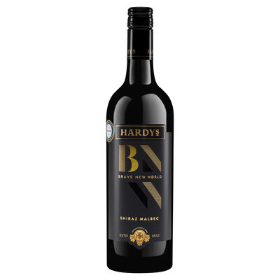 Hardys Brave New World Shiraz Malbec 750mL Each | Liquorland