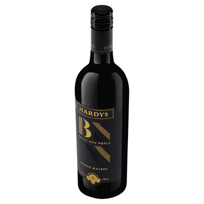 Hardys Brave New World Shiraz Malbec 750mL Each | Liquorland