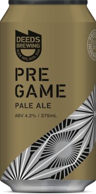 Deeds Brewing Pre Game Pale Ale Can 375mL Each | Liquorland