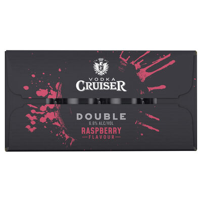 Vodka Cruiser Double Raspberry Can 375mL Carton 24 | Liquorland
