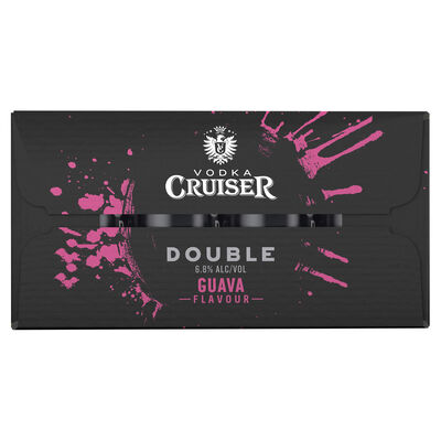 Vodka Cruiser Double Guava Can 375mL Carton 24 | Liquorland