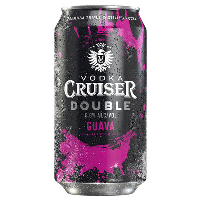 Vodka Cruiser Double Guava Can 375mL Each | Liquorland