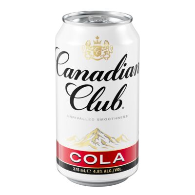 Canadian Club Cola Can 375mL Each | Liquorland