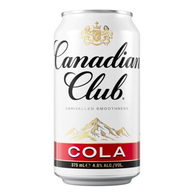 Canadian Club Cola Can 375mL Each | Liquorland
