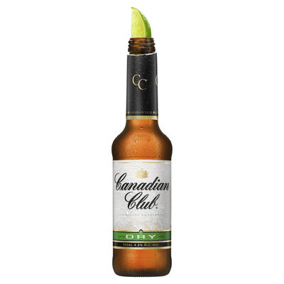 Canadian Club Dry 4 8 Bottle 330mL Each | Liquorland