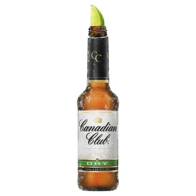 Canadian Club Dry 4 8 Bottle 330mL Each | Liquorland