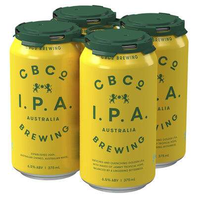 Cbco Ipa Can 375mL Pack 4 | Liquorland