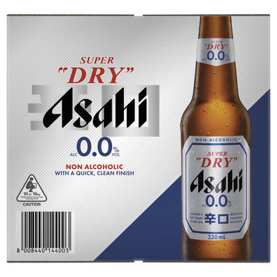 Asahi 0 0 Bottle 330mL Carton 24 | Liquorland