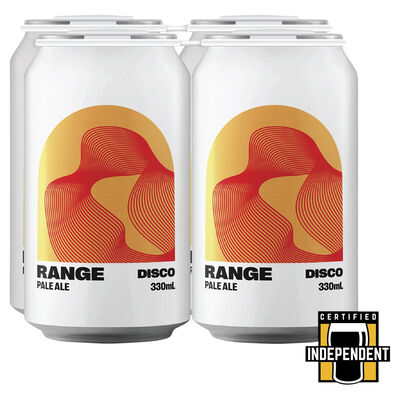 Range Brewing Disco Pale Ale Can 330mL Pack 4 | Liquorland