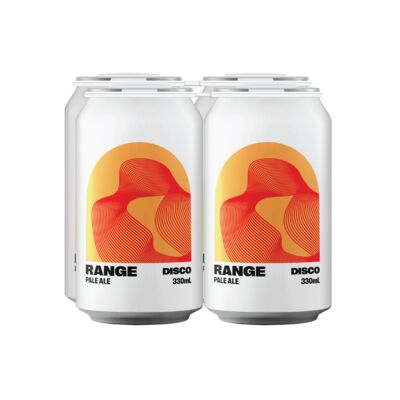 Range Brewing Disco Pale Ale Can 330mL Pack 4 | Liquorland