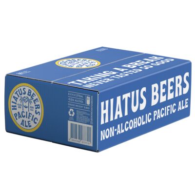 Hiatus Beers Non Alcoholic Pacific Ale Can 375mL Carton 24 | Liquorland