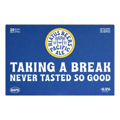 Hiatus Beers Non Alcoholic Pacific Ale Can 375mL Carton 24 | Liquorland