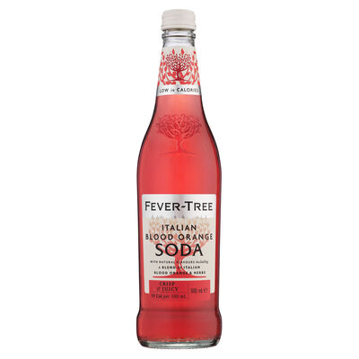 Fever Tree Blood Orange Soda Bottle 500mL Each | Liquorland
