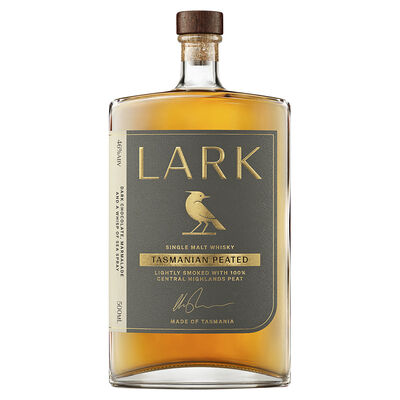 Lark Tasmanian Peated Single Malt Australian Whisky 500mL Each | Liquorland