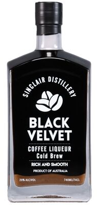 Sinclair Distillery Black Velvet Coffee Liqueur 740mL Each | Liquorland