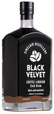 Sinclair Distillery Black Velvet Coffee Liqueur 740mL Each | Liquorland